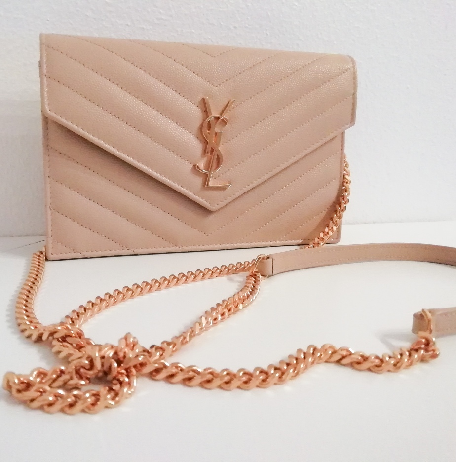 What's In My Bag? The YSL (Saint Laurent) Monogram Chain Wallet Review -  Reviews and Other Stuff