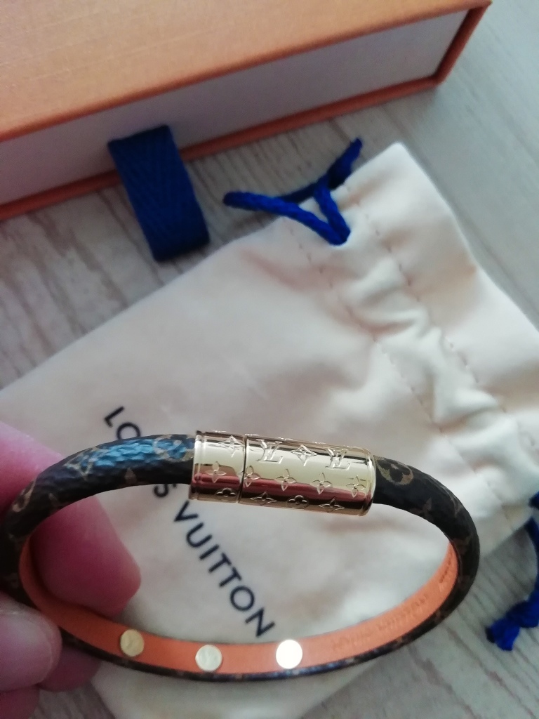The Monogram Beads Bracelet I bought for my boyfriend for his birthday.  It's stunning! : r/Louisvuitton